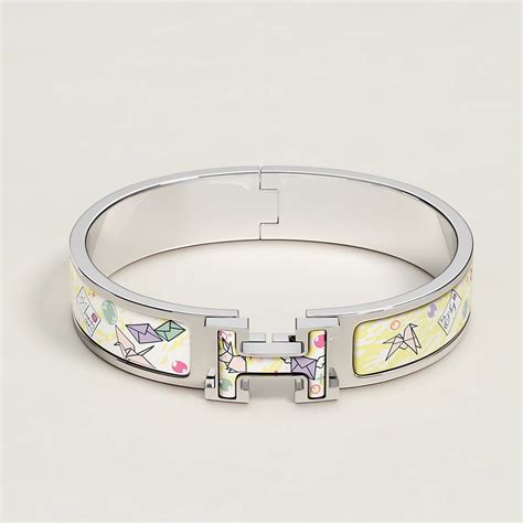 hermes clic pm size|Hermes h bracelet instructions.